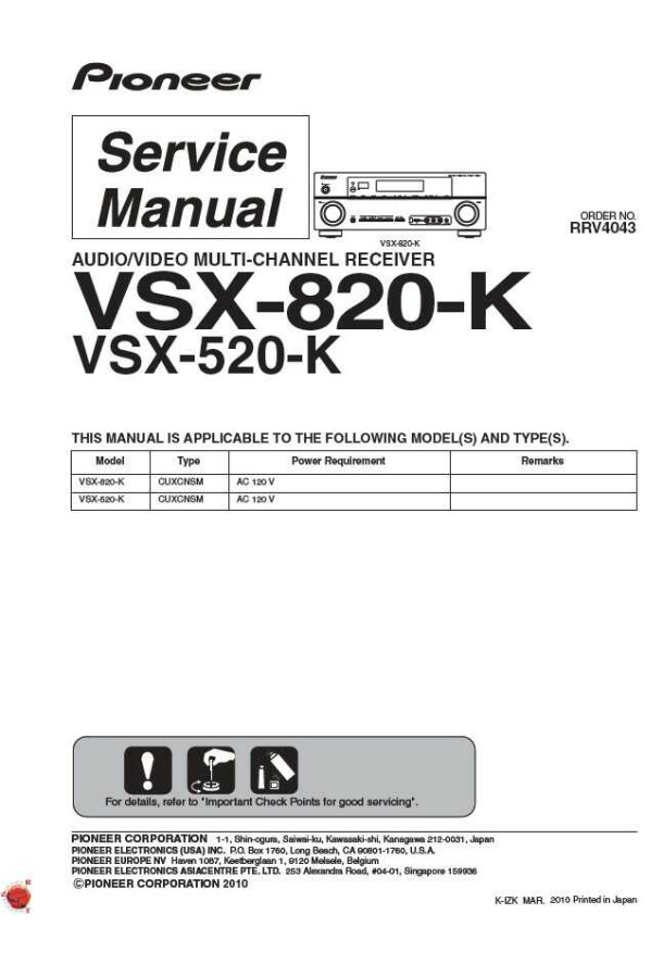 VSX-820-K, VSX-520-K_RRV4043